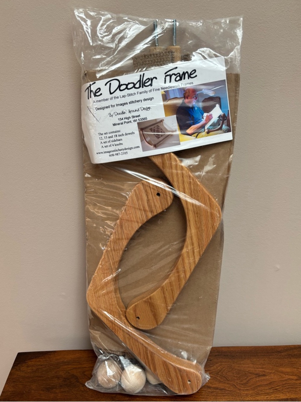 New “The Doodler Frame “ For Needlepoint / Cross Stitch.